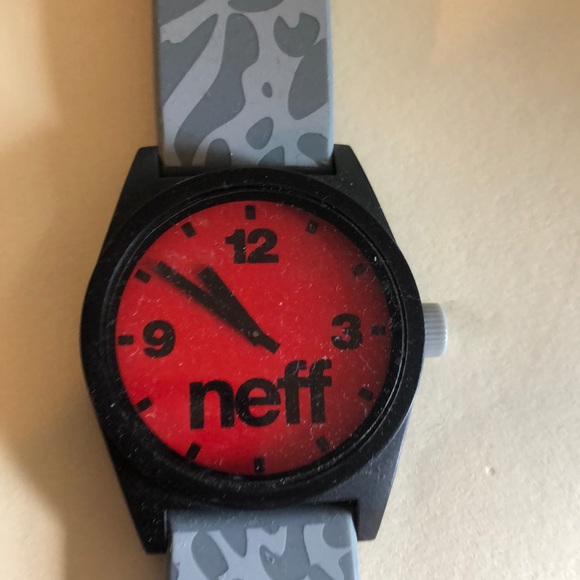 Neff Watch- Black and Red Analog - Picture 2 of 5